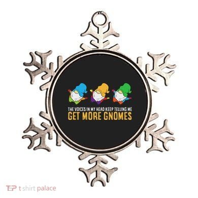 The Voices In My Head Keep Telling Me Get More Gnomes Ornament