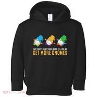 The Voices In My Head Keep Telling Me Get More Gnomes Toddler Hoodie thumb 0
