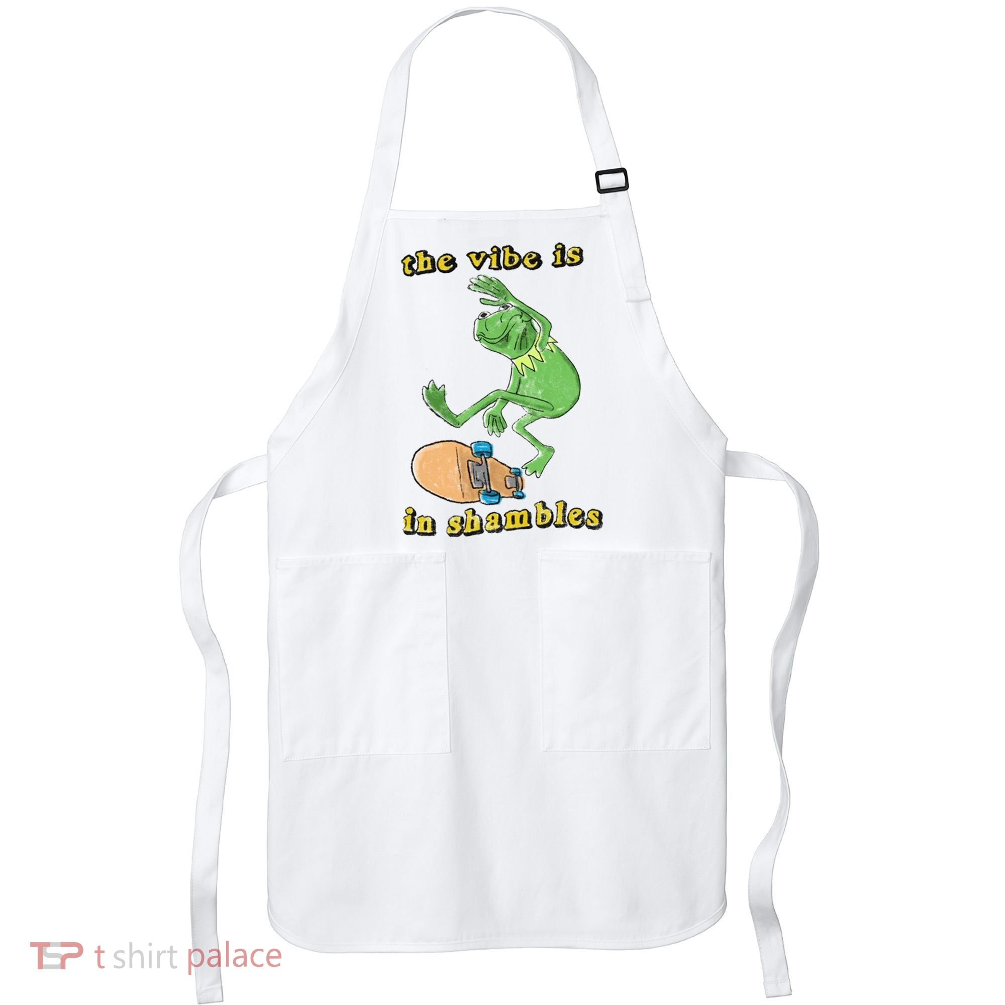 The Vibe Is In Shambles Apron