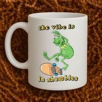 The Vibe Is In Shambles Coffee Mug thumb 2