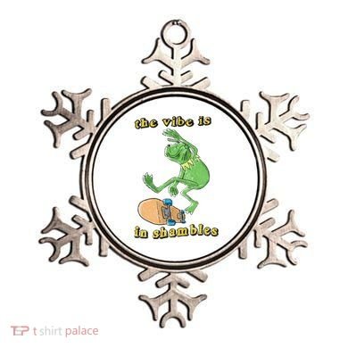 The Vibe Is In Shambles Ornament