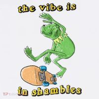 The Vibe Is In Shambles Kids Sweatshirt thumb 2