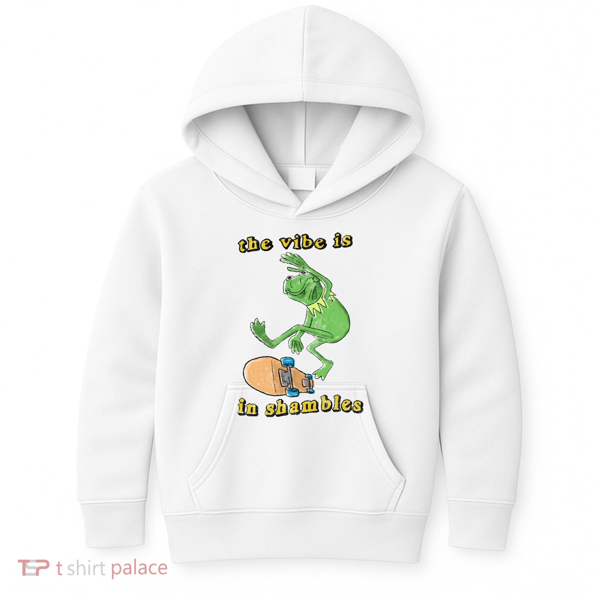 The Vibe Is In Shambles Kids Hoodie