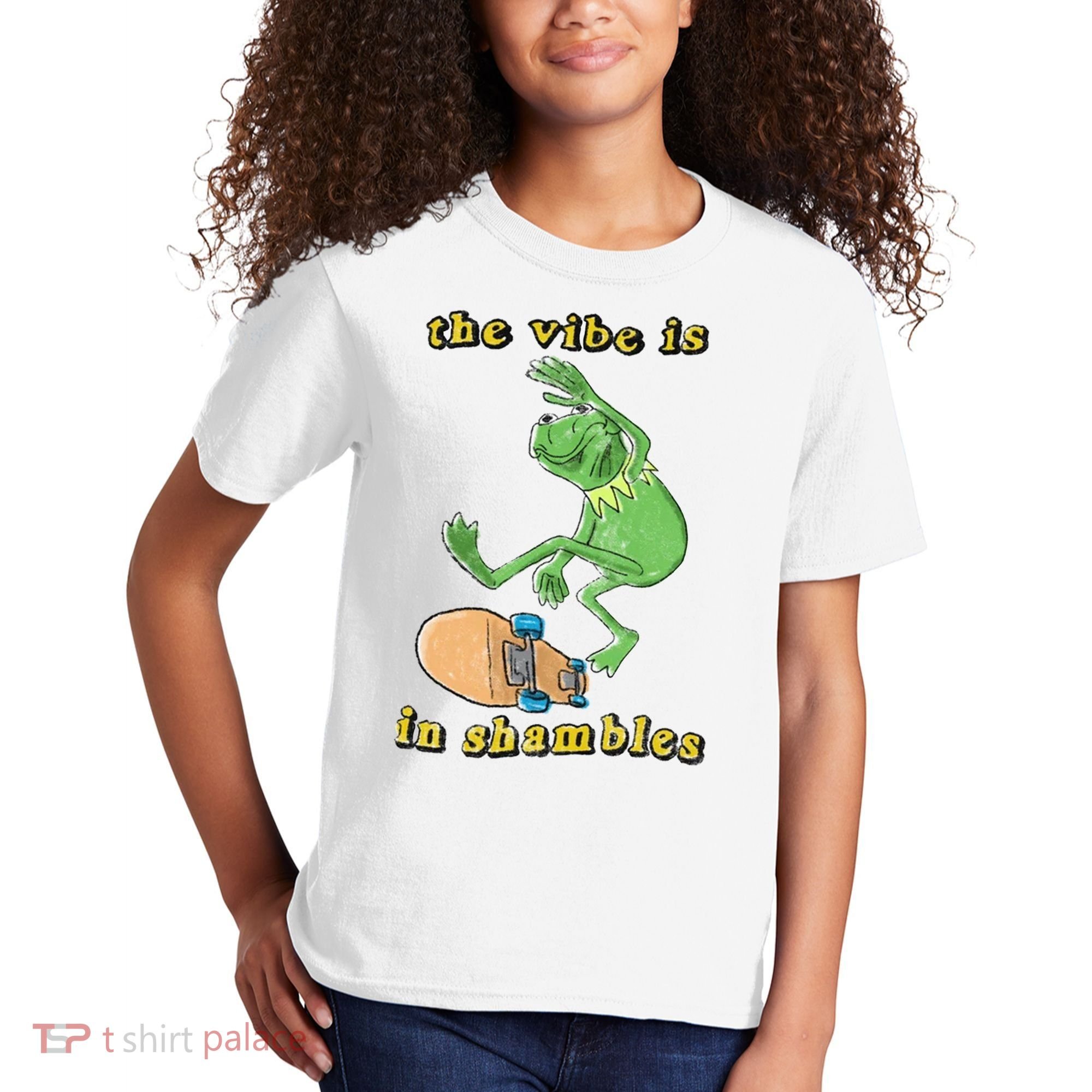 The Vibe Is In Shambles Kids T-Shirt