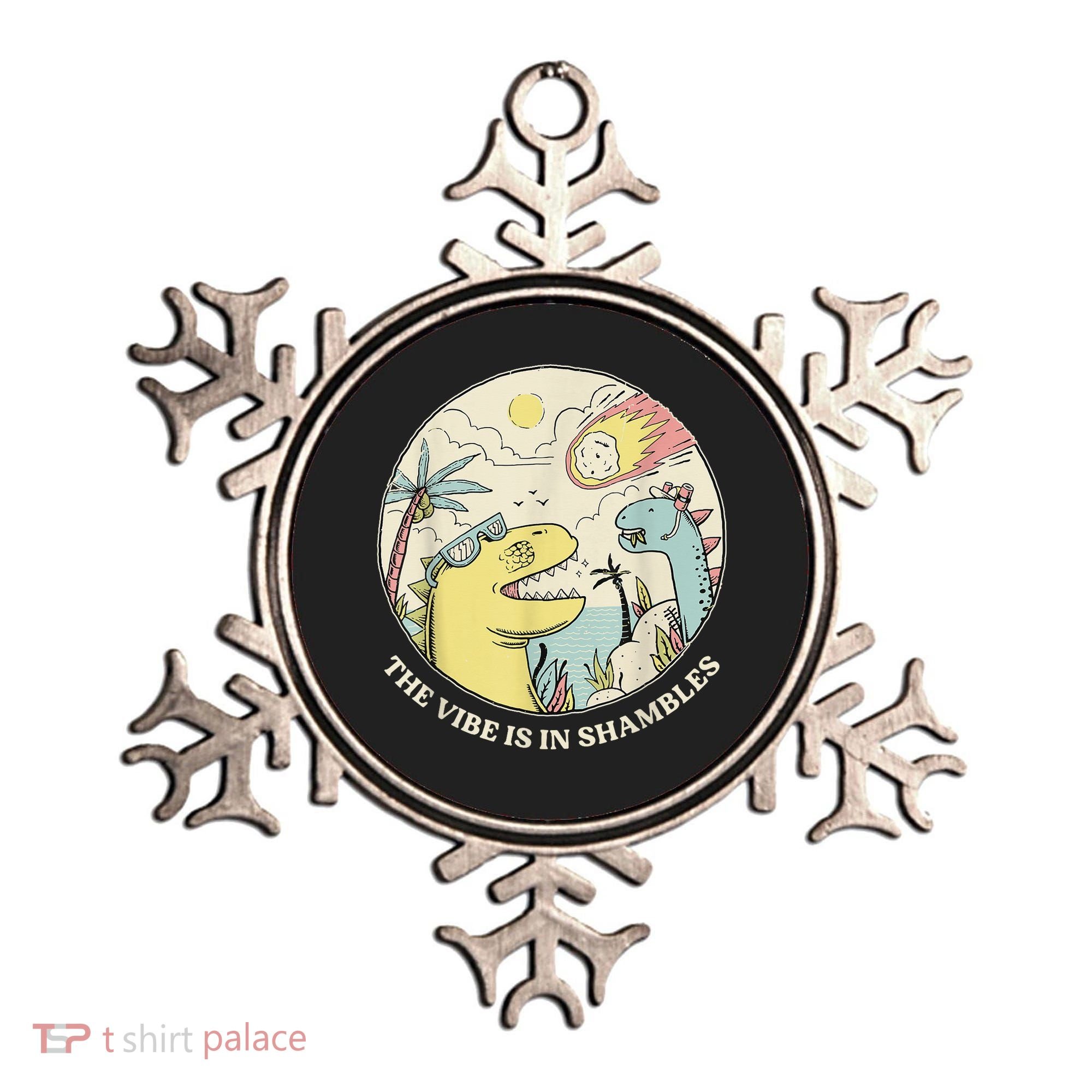 The Vibe Is In Shambles Ornament