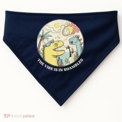 The Vibe Is In Shambles USA-Made Doggie Bandana