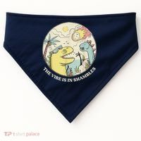 The Vibe Is In Shambles USA-Made Doggie Bandana thumb 0