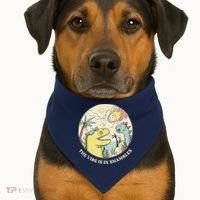 The Vibe Is In Shambles USA-Made Doggie Bandana thumb 1