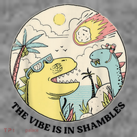 The Vibe Is In Shambles Toddler Hoodie thumb 2
