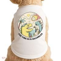 The Vibe Is In Shambles Doggie Tank thumb 0