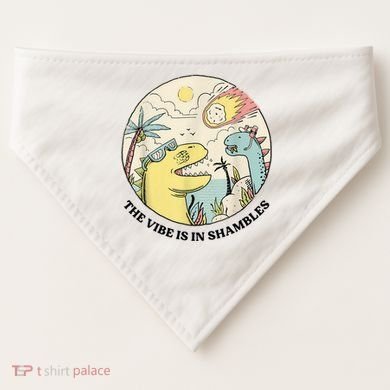 The Vibe Is In Shambles USA-Made Doggie Bandana