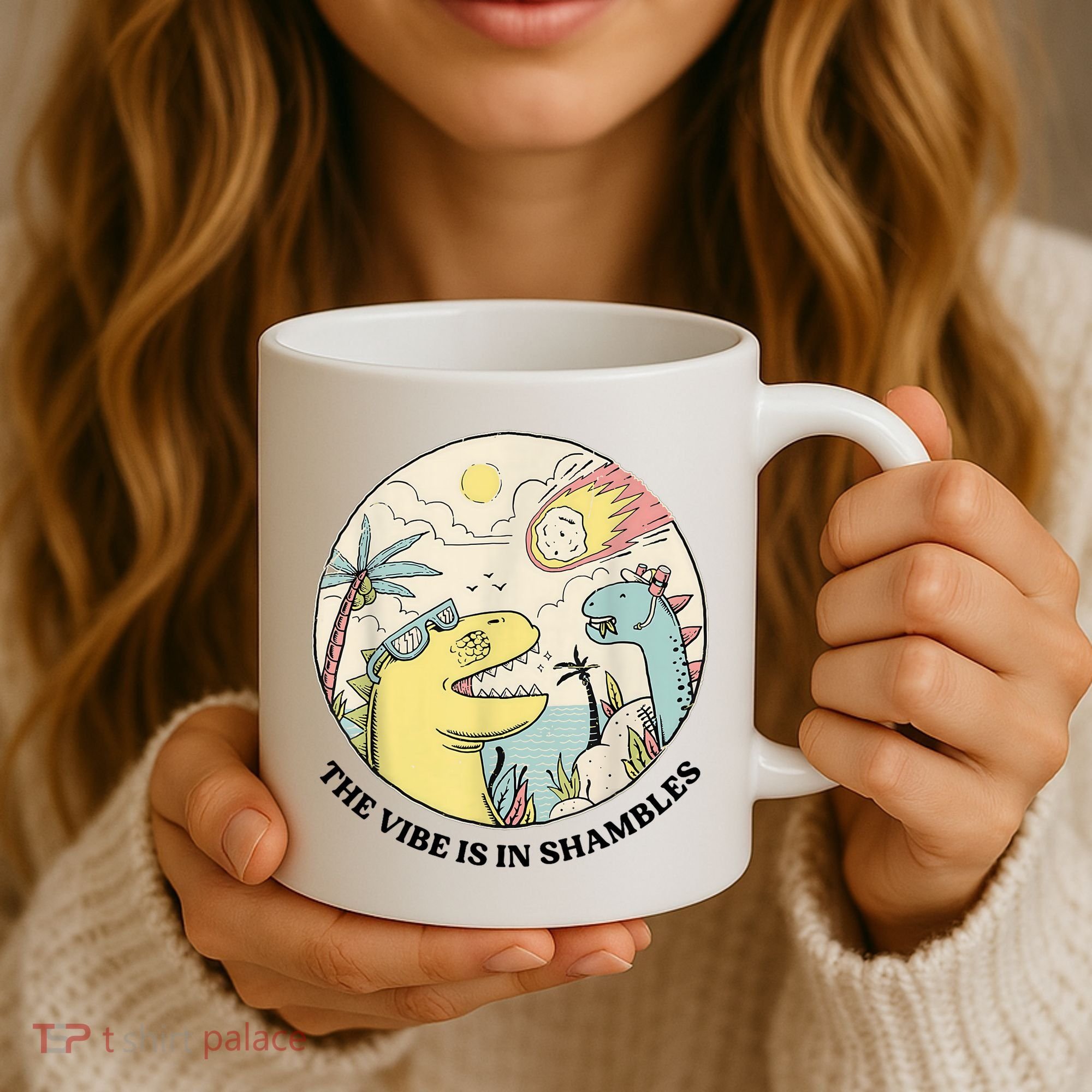 The Vibe Is In Shambles Coffee Mug