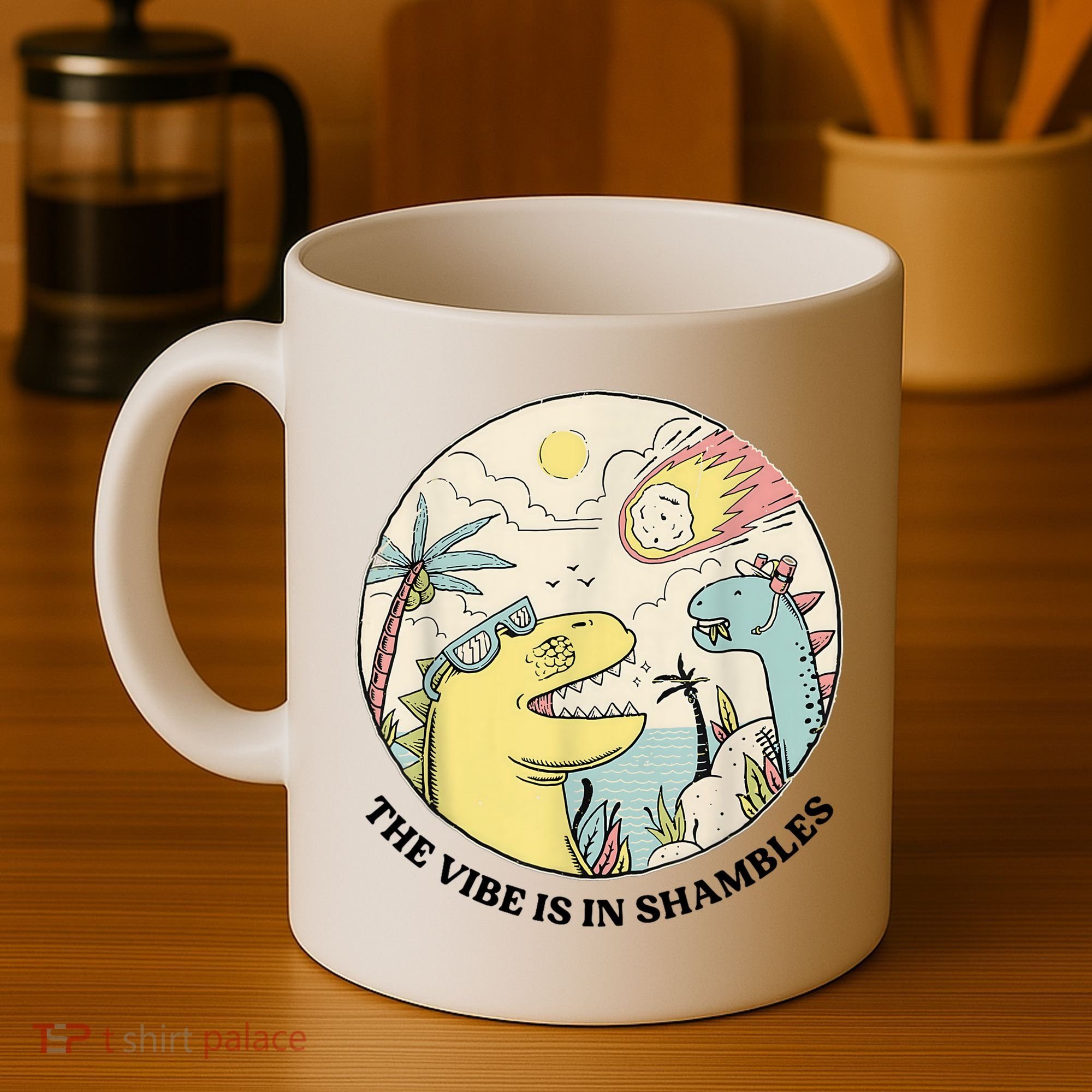 The Vibe Is In Shambles Coffee Mug