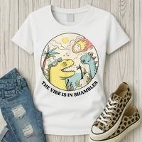 The Vibe Is In Shambles Women's T-Shirt thumb 3