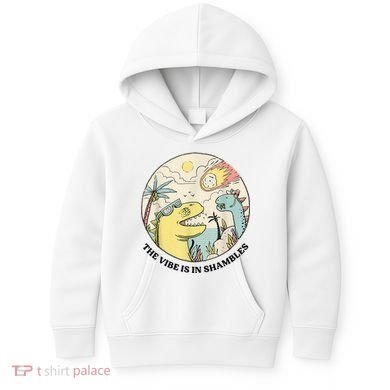 The Vibe Is In Shambles Kids Hoodie
