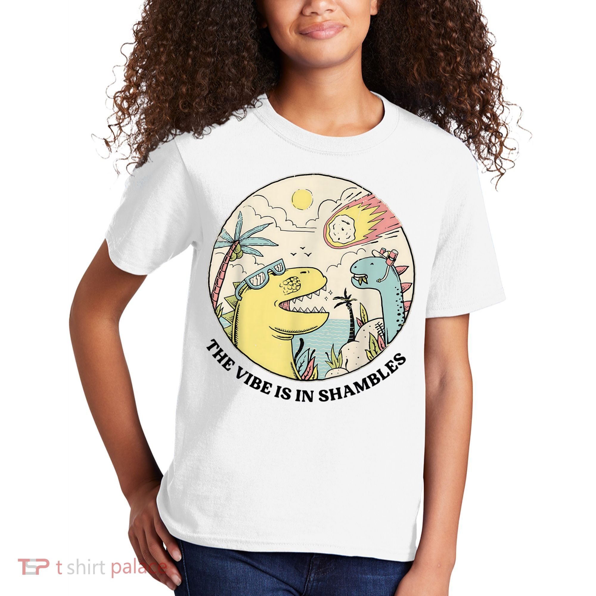 The Vibe Is In Shambles Kids T-Shirt
