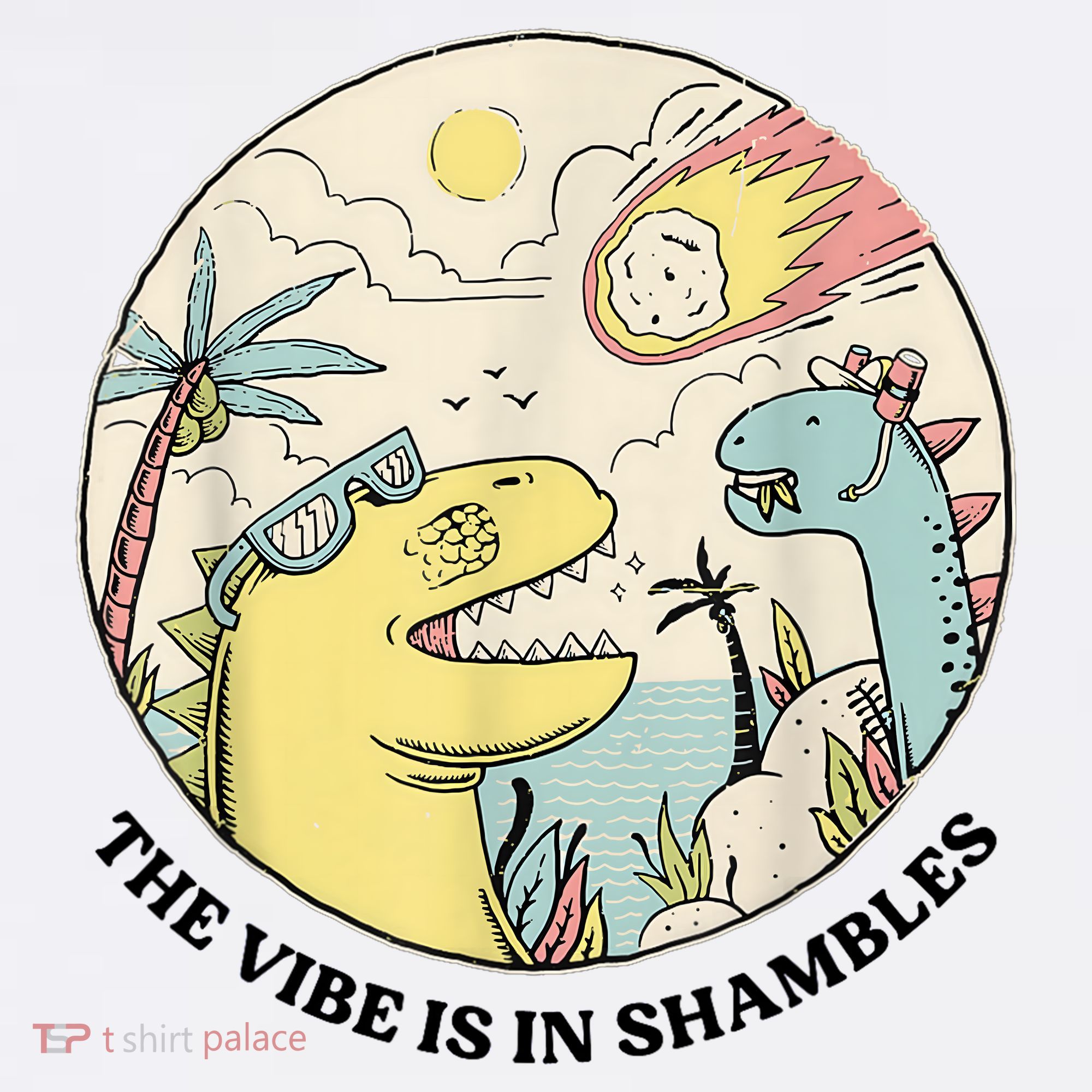 The Vibe Is In Shambles Kids T-Shirt