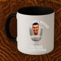 The Vibe I Bring To The Function Meme Skibid.I Toilet Meme Coffee Mug thumb 2