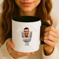The Vibe I Bring To The Function Meme Skibid.I Toilet Meme Coffee Mug thumb 3