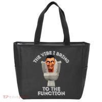 The Vibe I Bring To The Function Meme Skibid.I Toilet Meme Tote Bag thumb 0