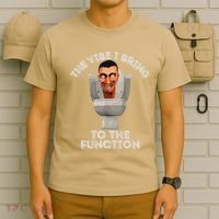 The Vibe I Bring To The Function Meme Skibid.I Toilet Meme T-Shirt thumb 6