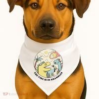 The Vibe Is In Shambles USA-Made Doggie Bandana thumb 1