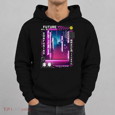 Tokyo Vaporwave In Japanese Retro Vibes Aesthetic Hoodie