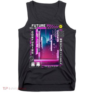Tokyo Vaporwave In Japanese Retro Vibes Aesthetic Tank Top