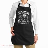 The Voices In My Head Keep Telling Me Tractors Farmer Apron thumb 2