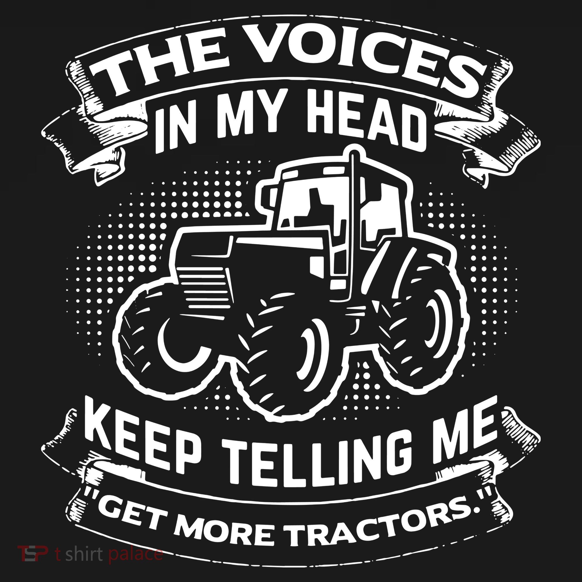 The Voices In My Head Keep Telling Me Tractors Farmer Sweatshirt