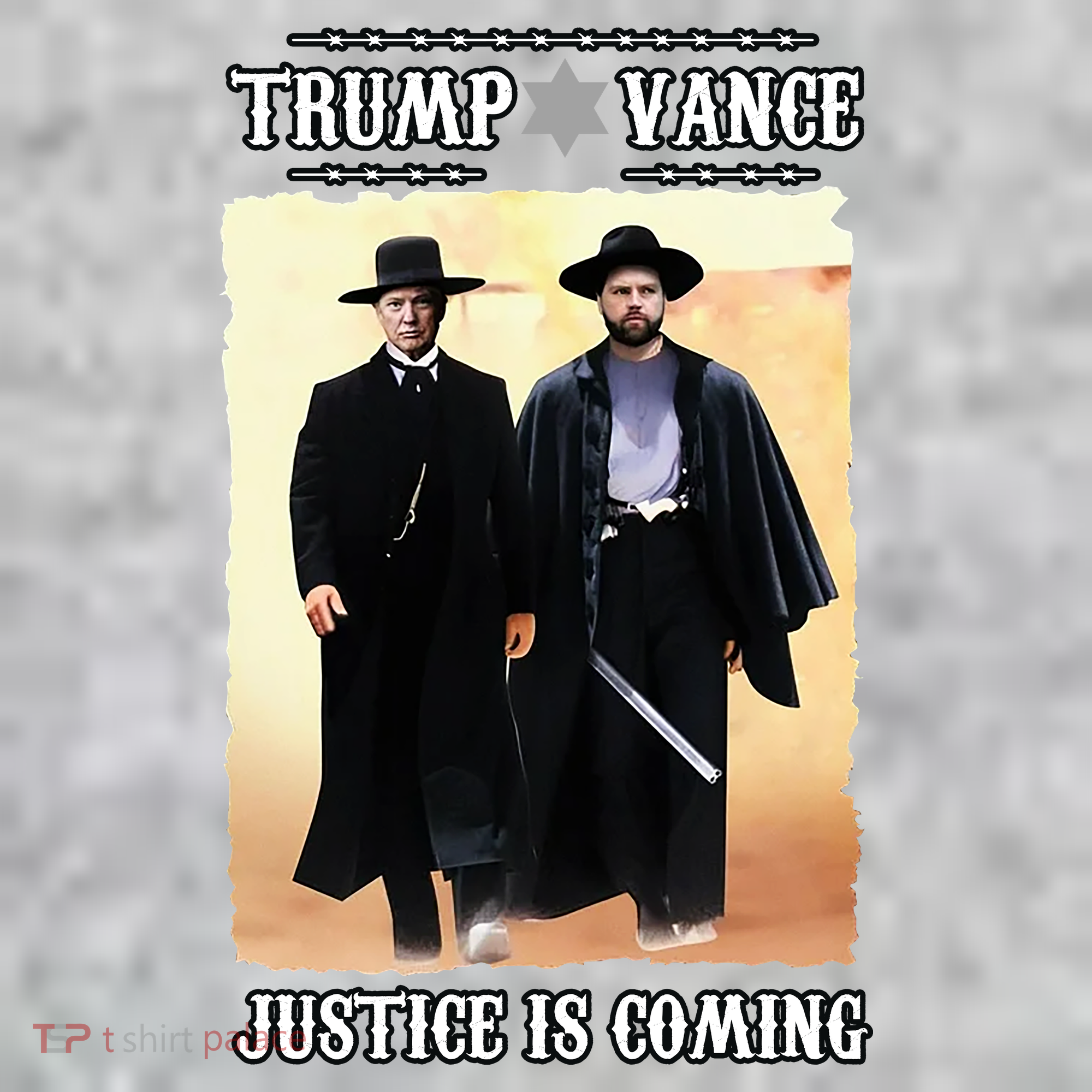 Trump Vance Justice Is Coming The Baniff Cuffed Pom Beanie