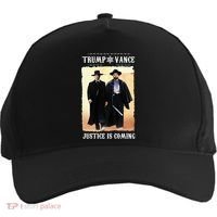 Trump Vance Justice Is Coming Five-Panel Snapback Cap thumb 0