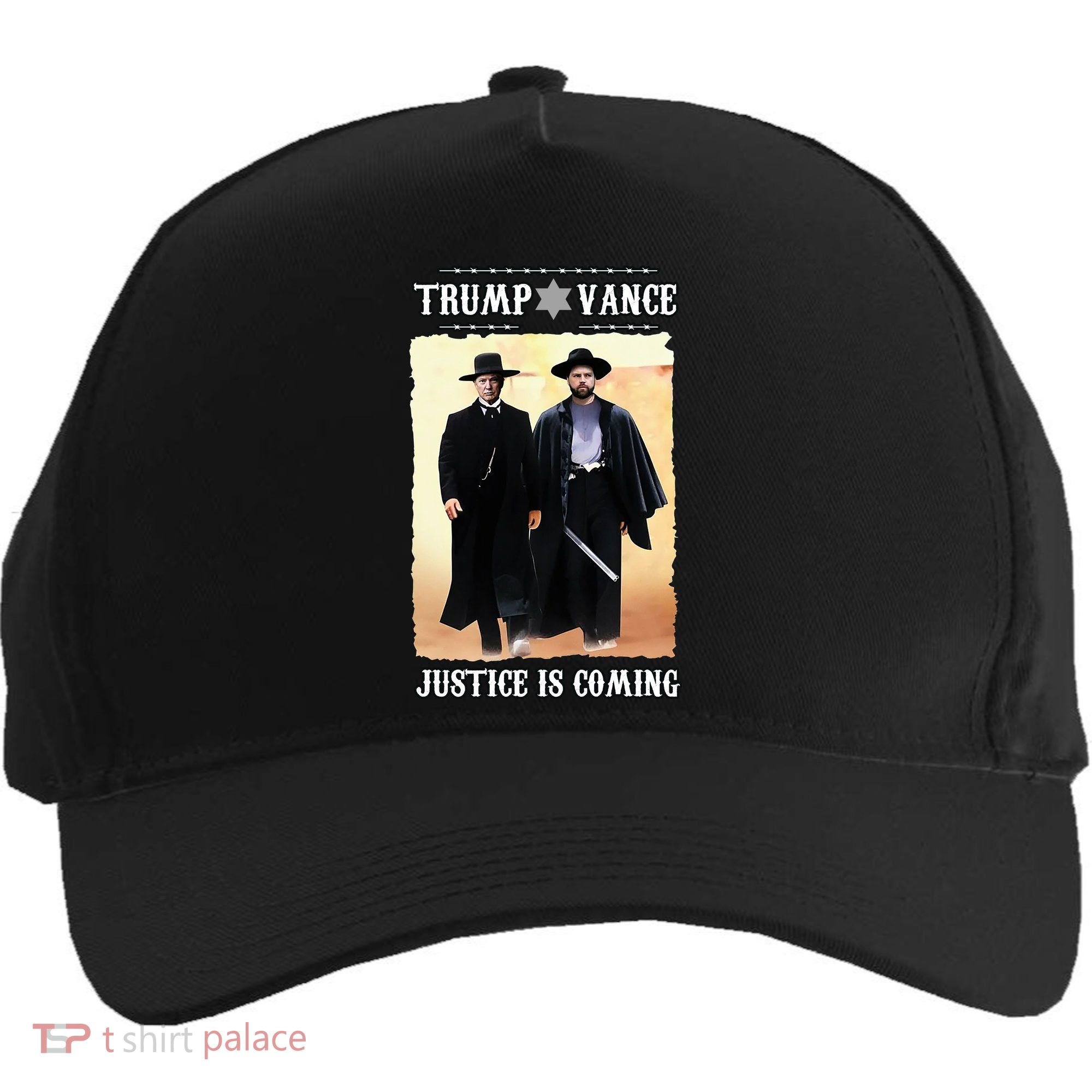 Trump Vance Justice Is Coming Five-Panel Snapback Cap