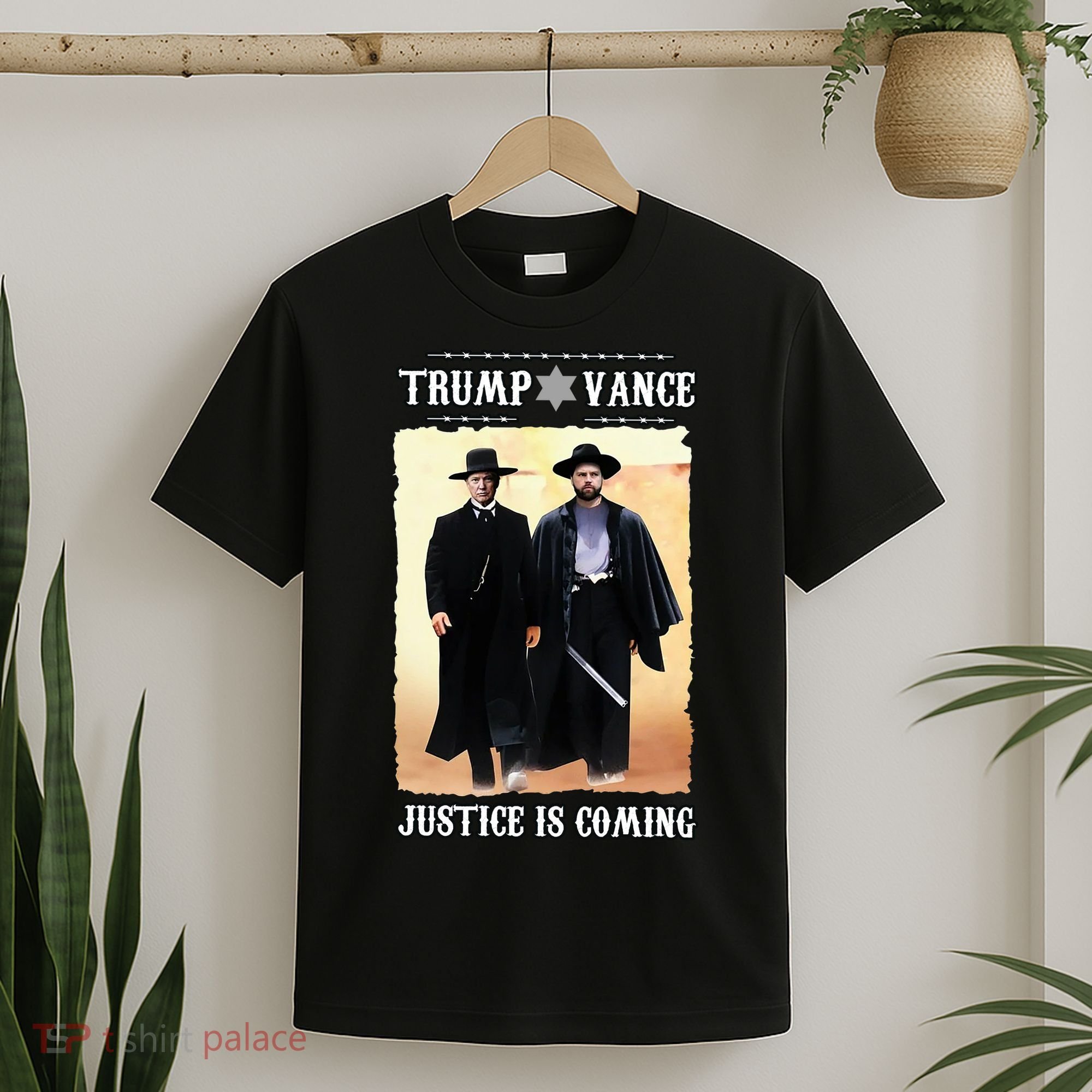 Trump Vance Justice Is Coming T-Shirt