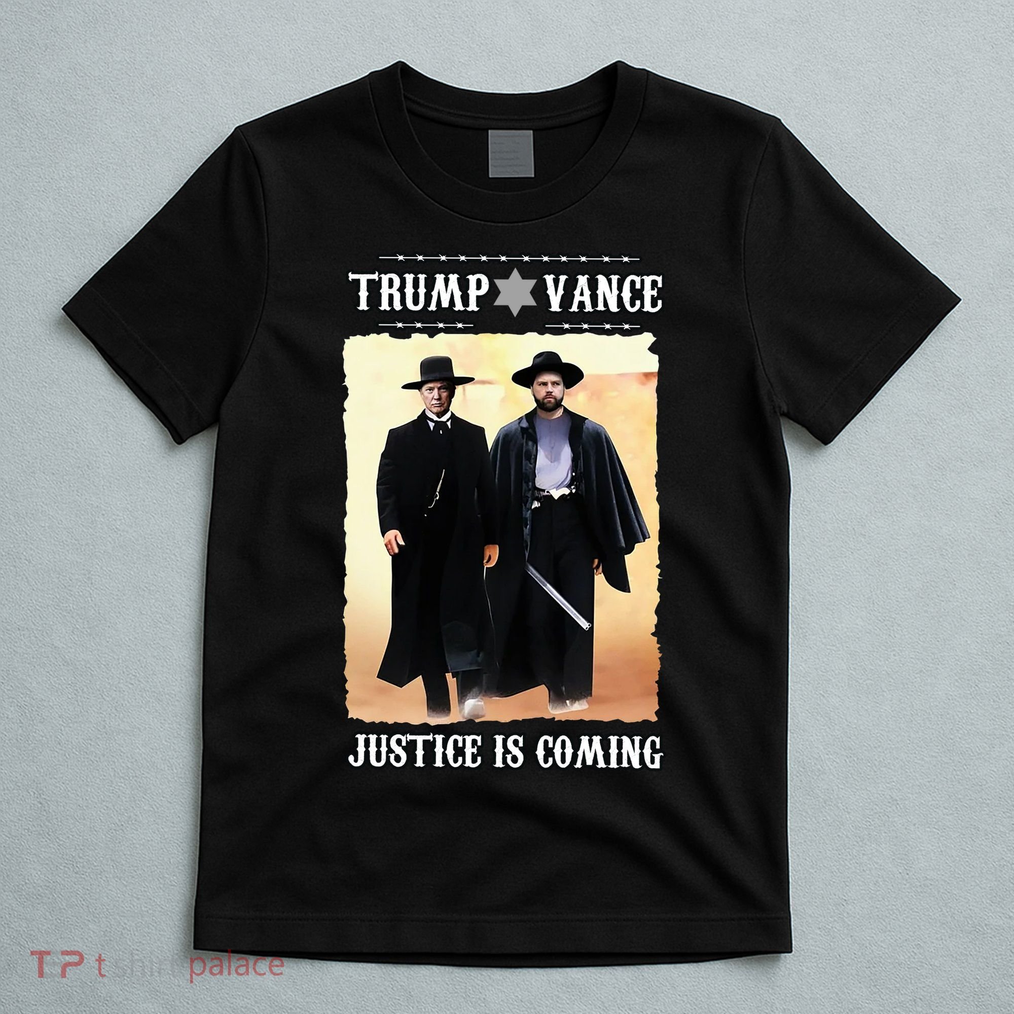 Trump Vance Justice Is Coming T-Shirt