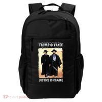 Trump Vance Justice Is Coming Backpack thumb 0