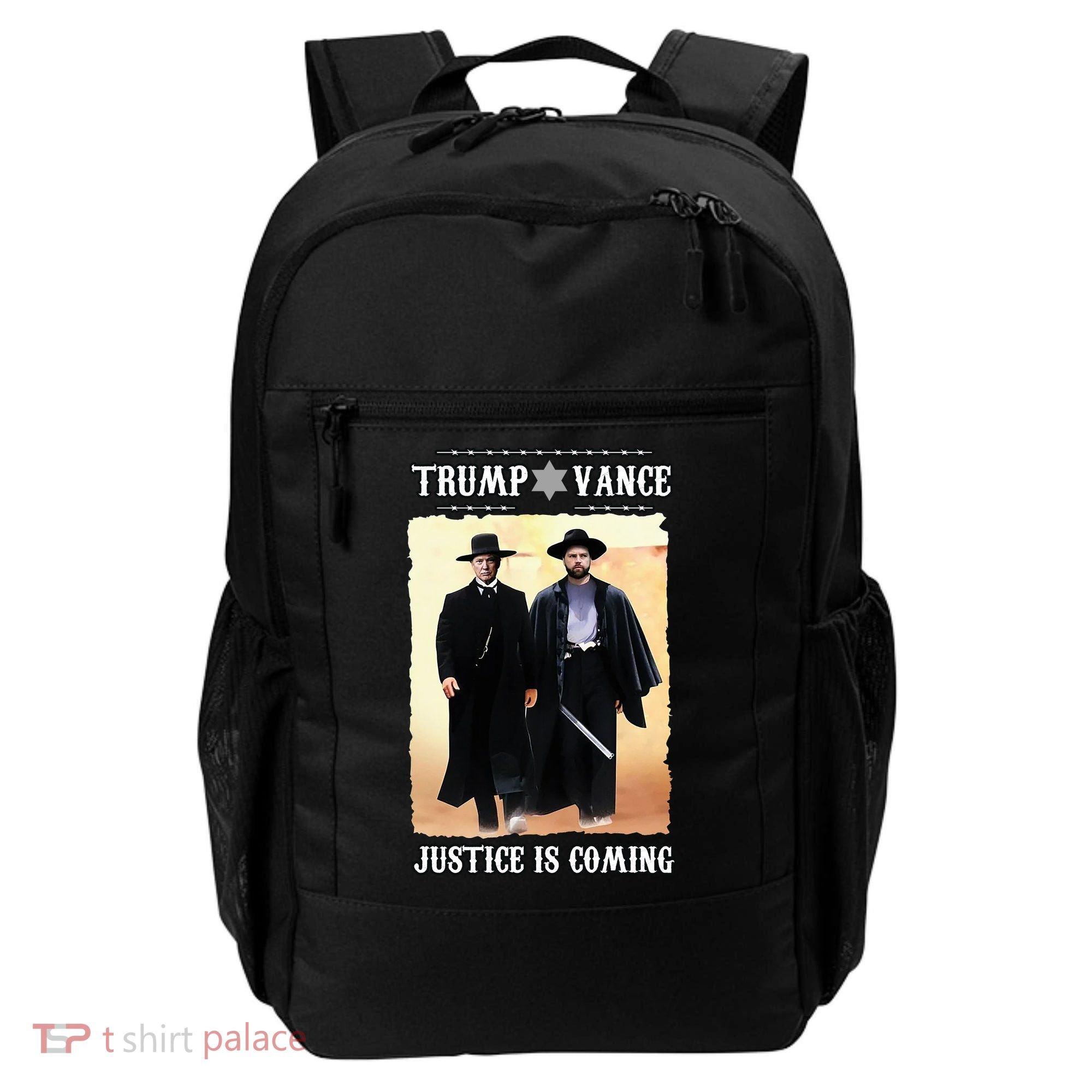 Trump Vance Justice Is Coming Backpack