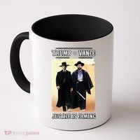 Trump Vance Justice Is Coming Coffee Mug thumb 0