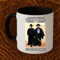 Trump Vance Justice Is Coming Coffee Mug thumb 2