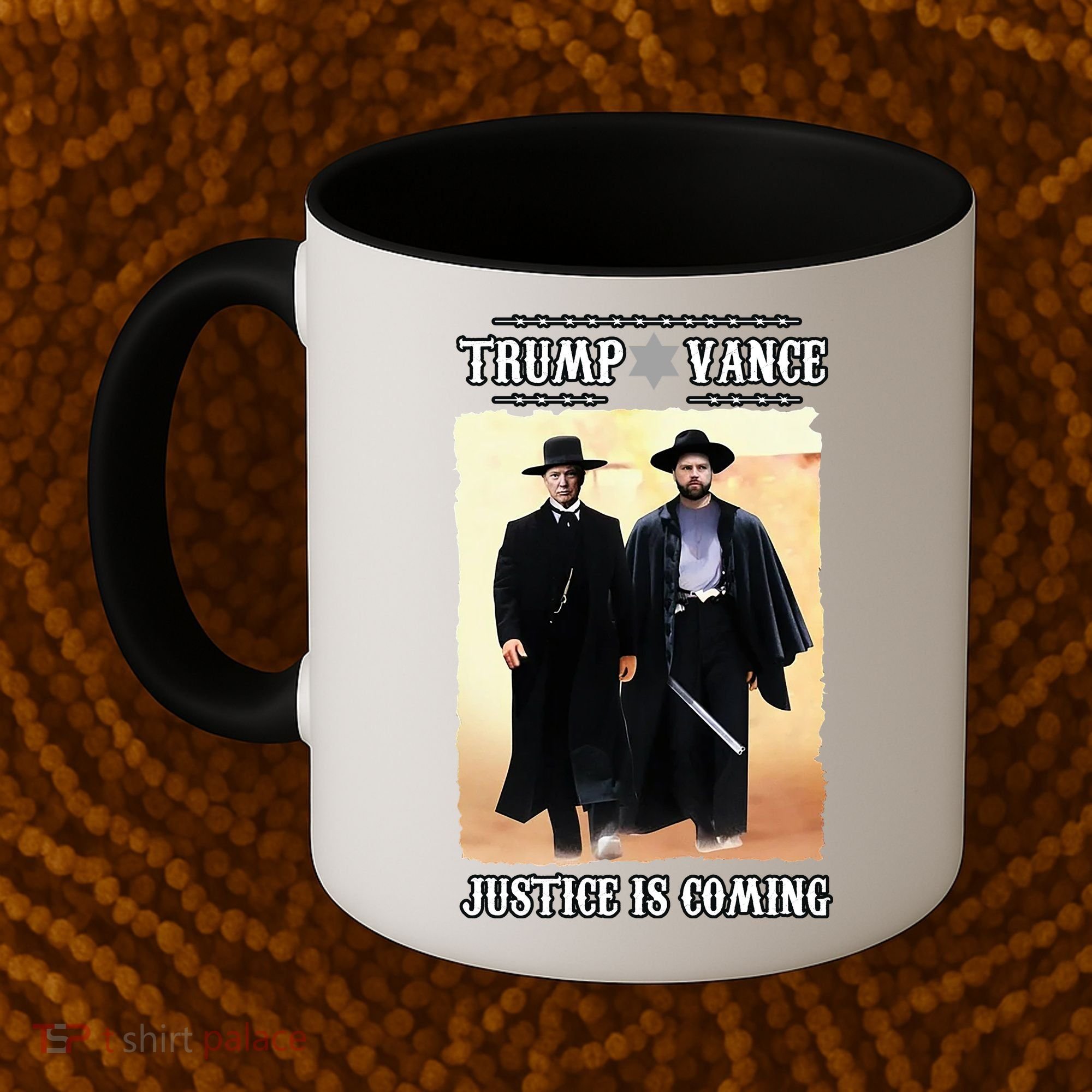 Trump Vance Justice Is Coming Coffee Mug