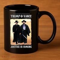 Trump Vance Justice Is Coming 11oz C Handle Ceramic Mug thumb 3
