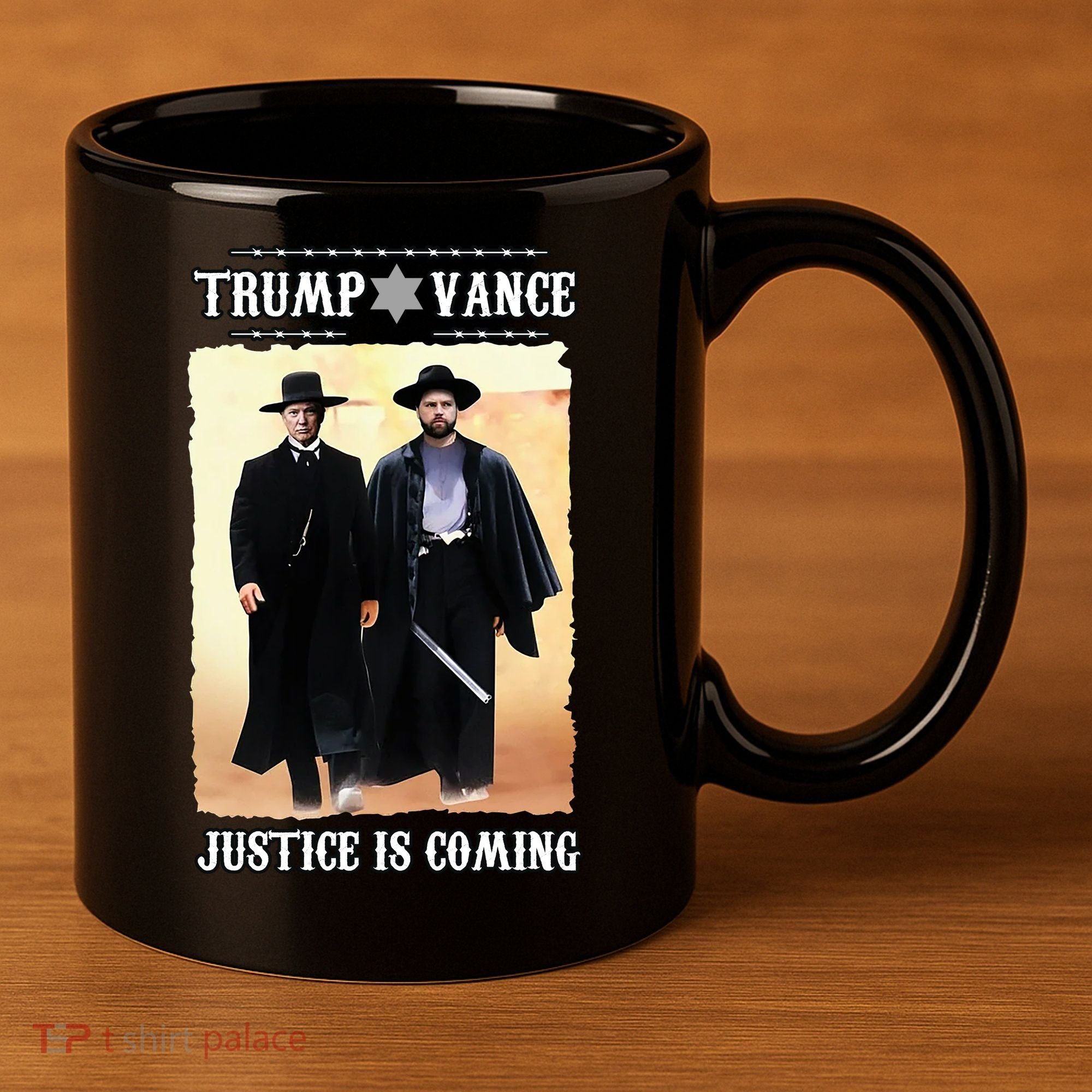 Trump Vance Justice Is Coming 11oz C Handle Ceramic Mug