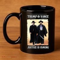 Trump Vance Justice Is Coming 11oz C Handle Ceramic Mug thumb 4