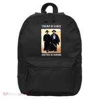 Trump Vance Justice Is Coming 16 in Basic Backpack thumb 0