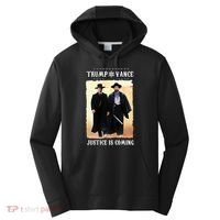 Trump Vance Justice Is Coming Performance Fleece Hoodie thumb 0