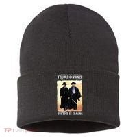 Trump Vance Justice Is Coming Sustainable Knit Beanie thumb 0