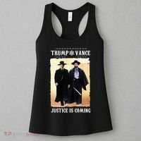 Trump Vance Justice Is Coming Women's Tank Top thumb 3