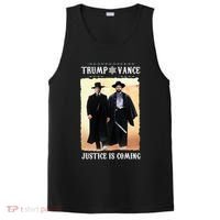 Trump Vance Justice Is Coming PosiCharge Competitor Tank thumb 0