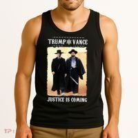 Trump Vance Justice Is Coming Tank Top thumb 3