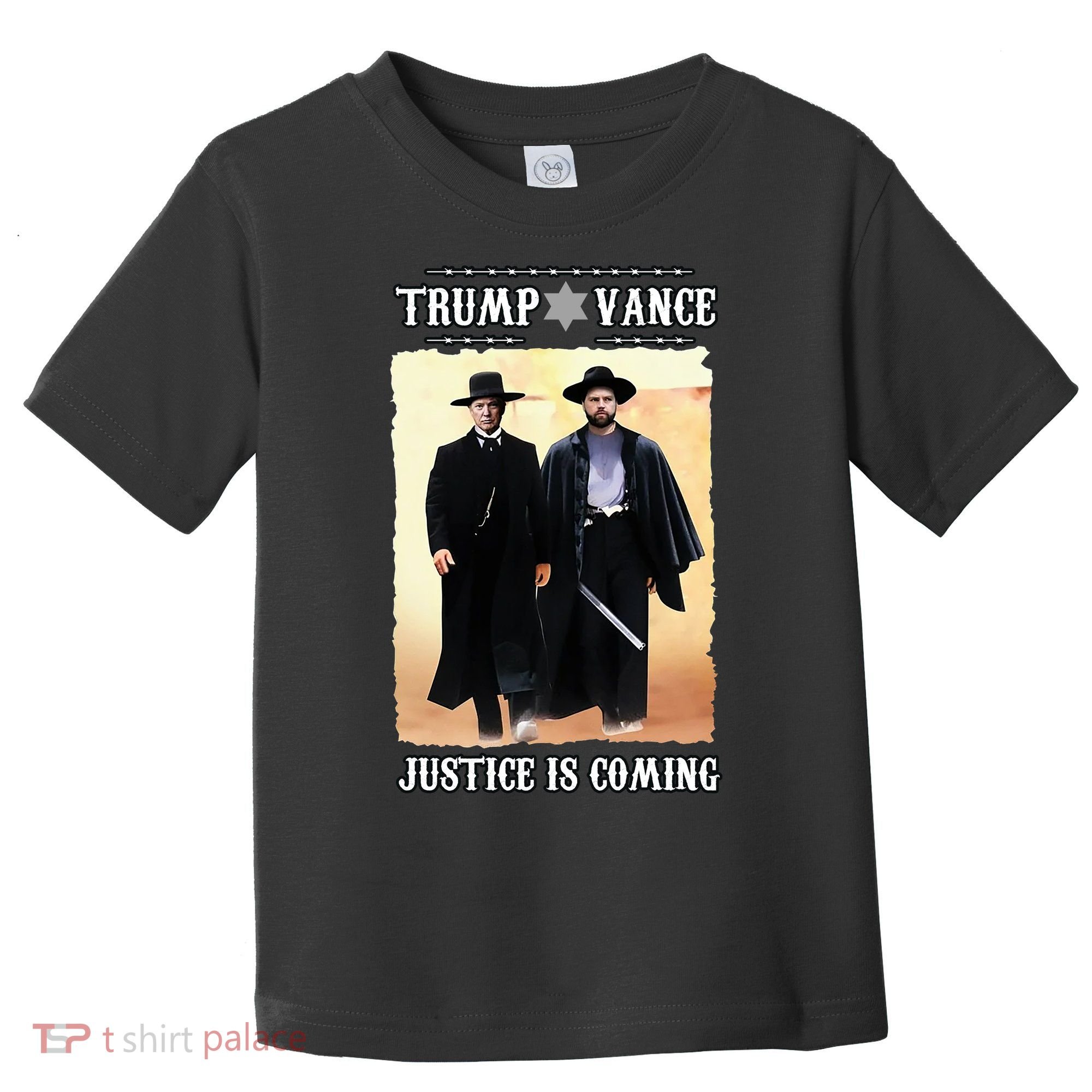 Trump Vance Justice Is Coming Toddler T-Shirt